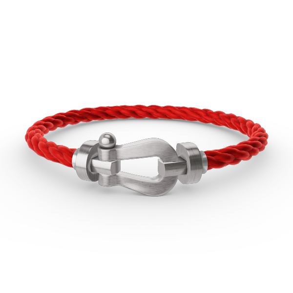 [Royal&Vicky]FORCE LARGE HORSESHOE NO DIAMOND BRACELET SILVER