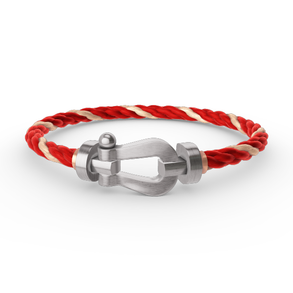 [Royal&Vicky]FORCE LARGE HORSESHOE NO DIAMOND BRACELET SILVER