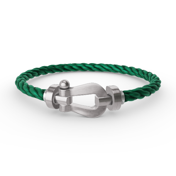 [Royal&Vicky]FORCE LARGE HORSESHOE NO DIAMOND BRACELET SILVER