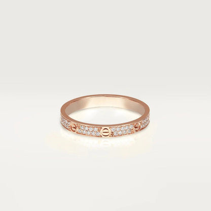 [Royal&Vicky]LOVE RING 2.65MM DIAMOND