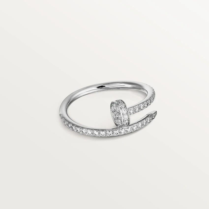 [Royal&Vicky]JUSTE RING 1.8MM SILVER DIAMONDS