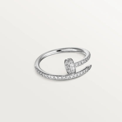[Royal&Vicky]JUSTE RING 1.8MM SILVER DIAMONDS