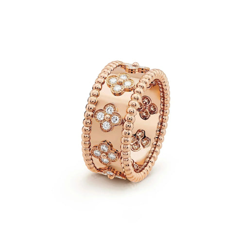 [Royal&Vicky]CLOVER KALEIDOSCOPE RING 10MM